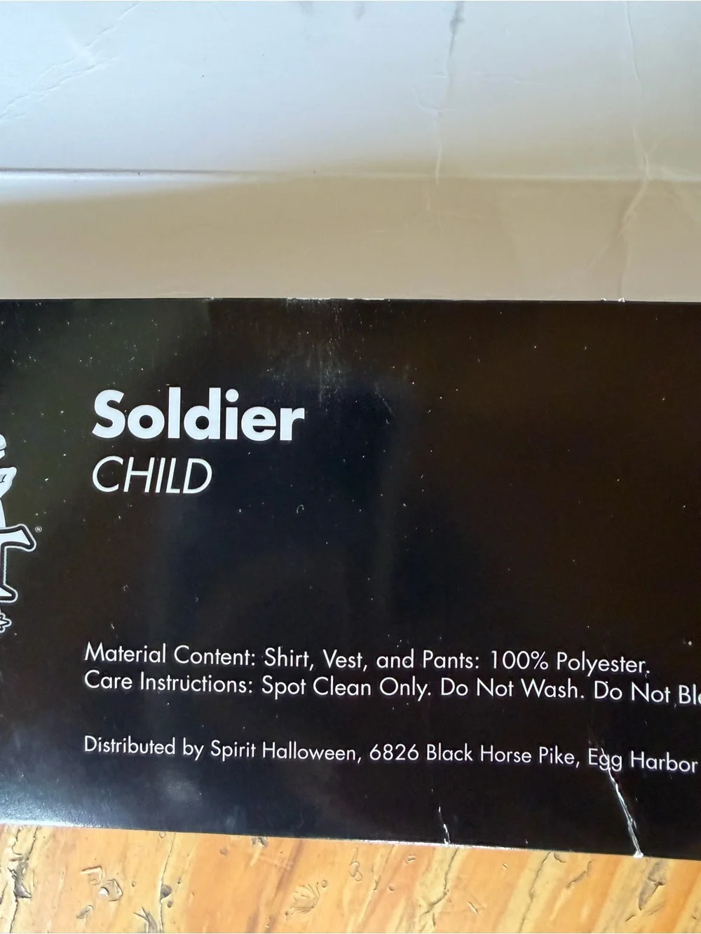 Spirit Kids' Soldier Costume - Camo Green small 4-6